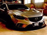 Mazda6 Sport Grand Touring Singature Carbon Edition 2014 2015 2016 2017 with Aftermarket Parts - Hood Bonnet Carbon Fiber / FRP from Robot Craftsman